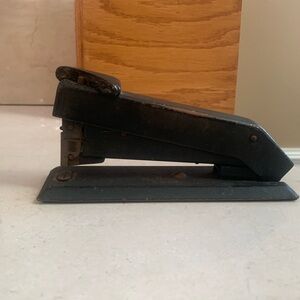 Vintage / Antique Pilot Metal Stapler Made in USA by Bostitch